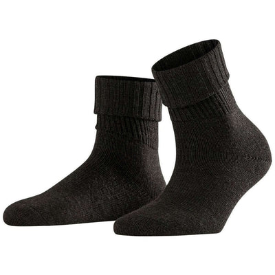 Falke Grey Striggings Rib Socks