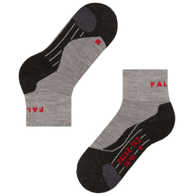 Falke Grey TK2 Explore Short Socks
