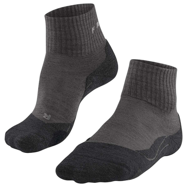 Falke Grey TK2 Explore Wool Short Socks