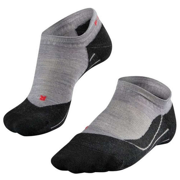 Falke Grey Trekking 5 Invisible No Show Socks