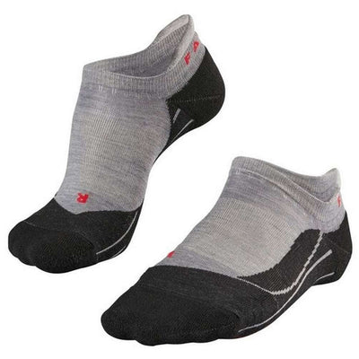 Falke Grey Trekking 5 Invisible No Show Socks