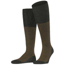 Falke Grey Uptown Tie Knee High Socks