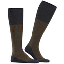 Falke Grey Uptown Tie Knee High Socks