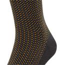 Falke Grey Uptown Tie Knee High Socks