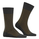 Falke Grey Uptown Tie Socks