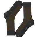 Falke Grey Uptown Tie Socks