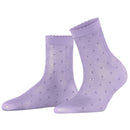 Falke Lilac Dot 15 Denier Anklet Socks