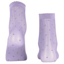 Falke Lilac Dot 15 Denier Anklet Socks