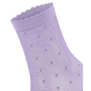 Falke Lilac Dot 15 Denier Anklet Socks