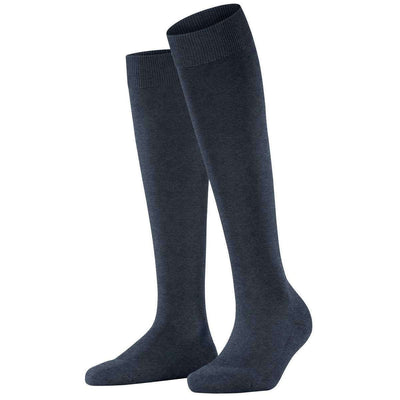 Falke Navy Climawool Knee High Socks