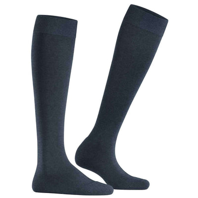 Falke Navy Climawool Knee High Socks
