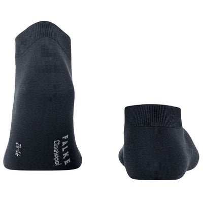 Falke Navy Climawool Sneaker Socks