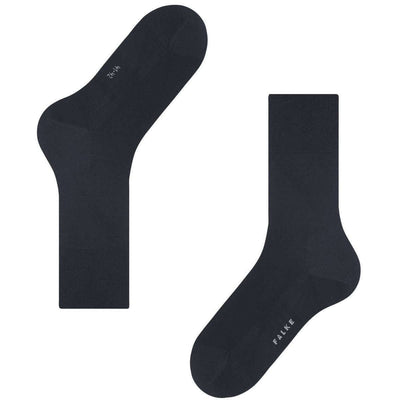 Falke Navy Climawool Socks
