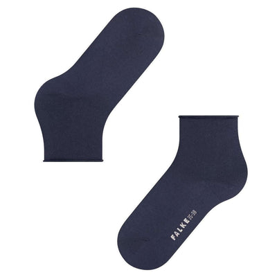Falke Navy Cotton Touch Short Socks