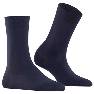 Falke Navy Cotton Touch Socks