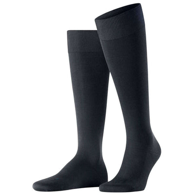 Falke Navy Energizing Cotton Knee High Socks