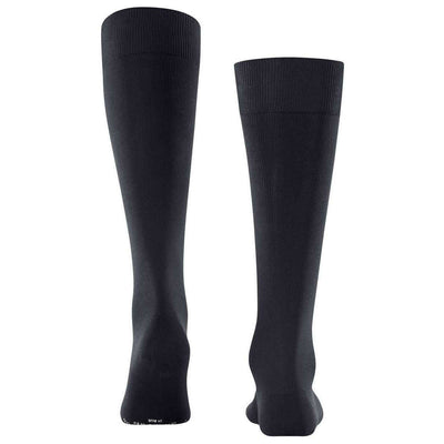Falke Navy Energizing Cotton Knee High Socks