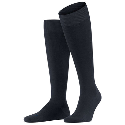Falke Navy Energizing Wool Knee High Socks