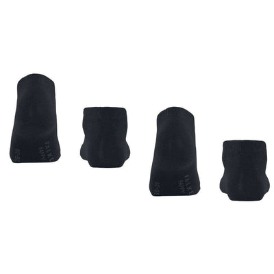 Falke Navy Happy 2-Pack Sneaker Socks