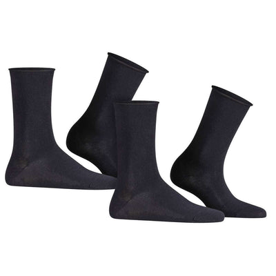 Falke Navy Happy 2-Pack Socks