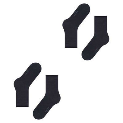 Falke Navy Happy 2-Pack Socks