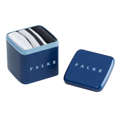 Falke Navy Happy Box 3-Pack Sneaker Socks