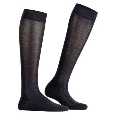 Falke Navy Sensitive London Knee High Socks