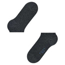 Falke Navy Shiny Sneaker Socks