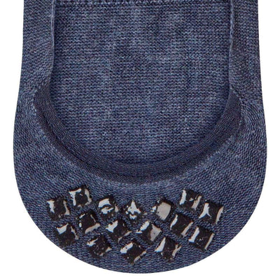 Falke Navy Step High Cut No Show Socks