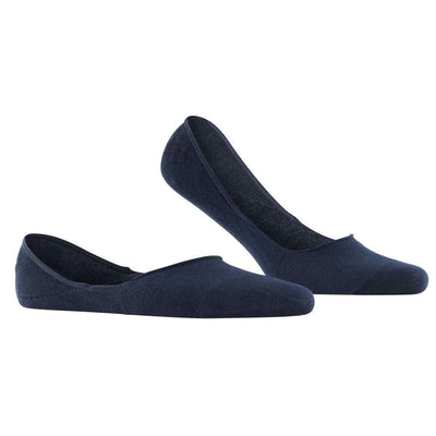 Falke Navy Step Medium Cut No Show Box Socks