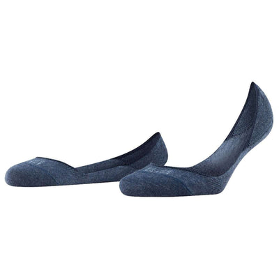 Falke Navy Step Medium Cut No Show Socks