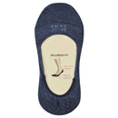 Falke Navy Step Medium Cut No Show Socks