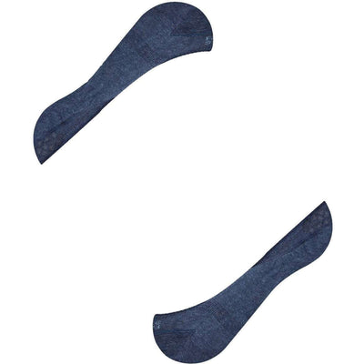 Falke Navy Step Medium Cut No Show Socks