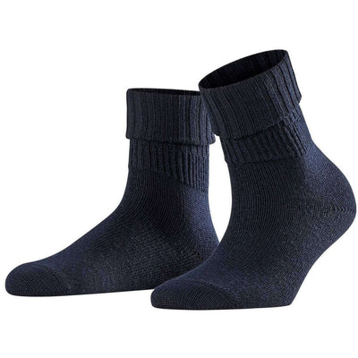 Falke Navy Striggings Rib Socks
