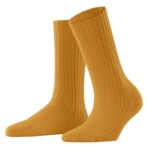 Falke Orange Cosy Wool Boot Socks