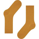 Falke Orange Cosy Wool Boot Socks