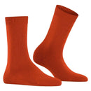 Falke Orange Cosy Wool Socks