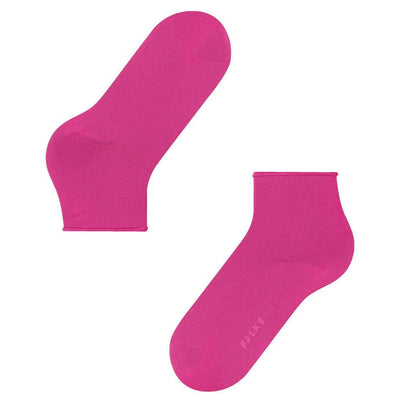 Falke Pink Cotton Touch Short Socks
