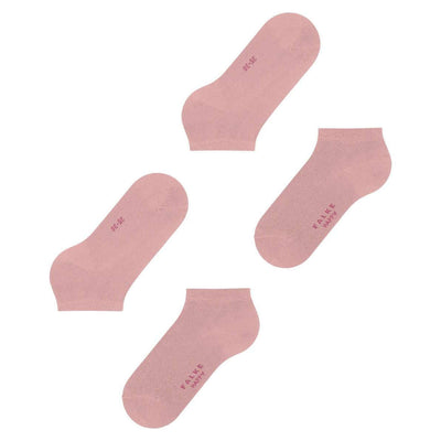 Falke Pink Happy 2-Pack Sneaker Socks