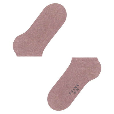 Falke Pink Shiny Sneaker Socks