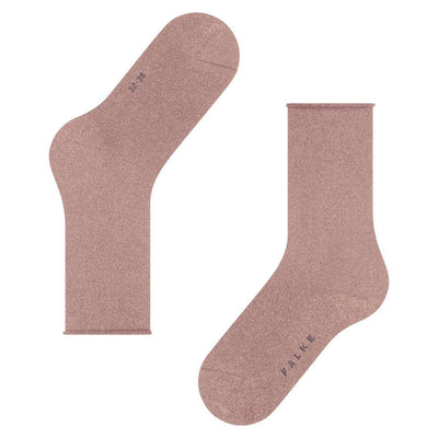 Falke Pink Shiny Socks