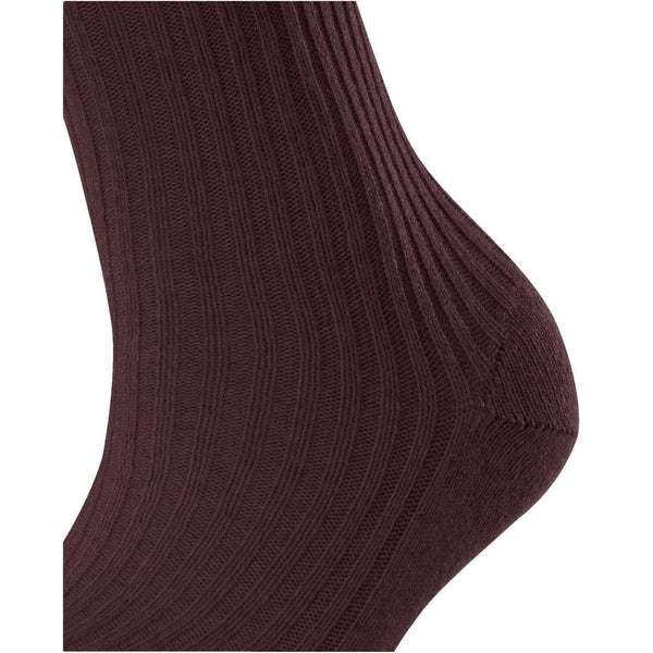 Falke Purple Cosy Wool Boot Socks