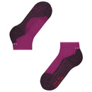 Falke Purple RU4 Light Performance Short Socks