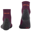 Falke Purple TK5 Wander Wool Short Socks