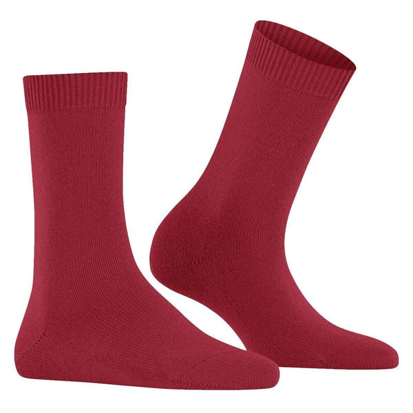 Falke Red Cosy Wool Socks