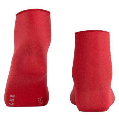 Falke Red Cotton Touch Short Socks