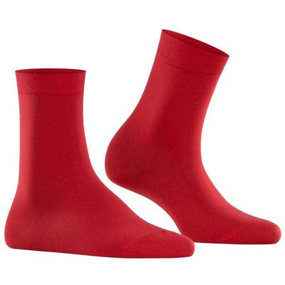 Falke Red Cotton Touch Socks
