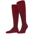 Falke Red Uptown Tie Knee High Socks