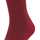 Falke Red Uptown Tie Knee High Socks