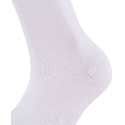 Falke White Cotton Touch Socks